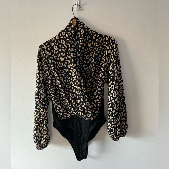 AX Paris Leopard Bodysuit - Picture 2 of 6